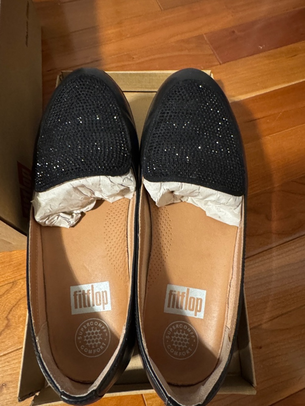 Fitflop Crystal Sneaker Loafer size 7 - Picture 3 of 4